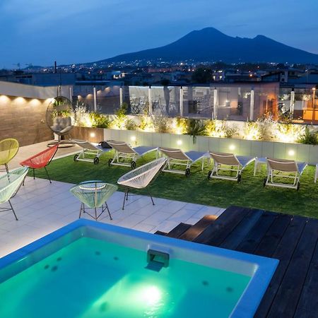 Houses & Rooftop Pompei - Sky Pompeia Exterior foto