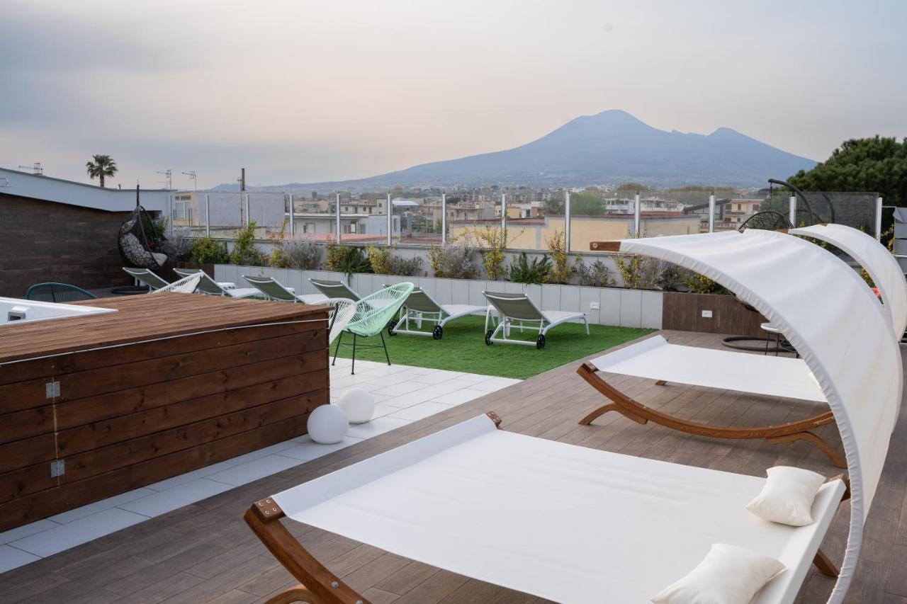 Houses & Rooftop Pompei - Sky Pompeia Exterior foto