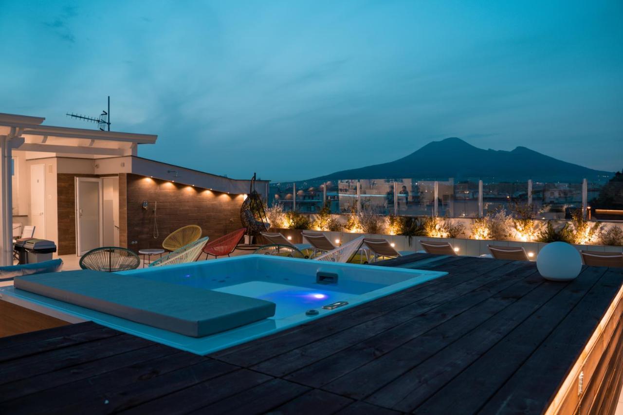 Houses & Rooftop Pompei - Sky Pompeia Exterior foto